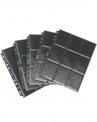 Accessori Cards - 50 fogli per raccoglitore ad anelli: 9 tasche - black