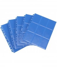 Accessori Cards - 50 fogli per raccoglitore ad anelli: 9 tasche - blue