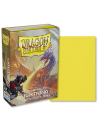 Accessori Cards - 60 card sleeves - buste protettive per cards: Dual sleeves matte lightning - formato jap 62 x 89