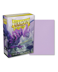 Accessori Cards - 60 card sleeves - buste protettive per cards: Dual sleeves matte orchid - formato jap 62 x 89