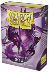 Accessori Cards - 60 card sleeves - buste protettive per cards: Dual sleeves matte soul - formato jap 62 x 89