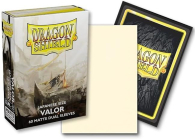 Accessori Cards - 60 card sleeves - buste protettive per cards: Dual sleeves matte valor - formato jap 62 x 89