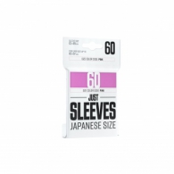 Accessori Cards - 60 card sleeves - buste protettive per cards: Just sleeves pink - formato jap 62 x 89