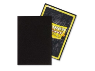 Accessori Cards - 60 card sleeves - buste protettive per cards: Matte black - formato jap 62 x 89
