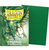 Accessori Cards - 60 card sleeves - buste protettive per cards: Matte emerald - formato jap 62 x 89