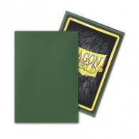 Accessori Cards - 60 card sleeves - buste protettive per cards: Matte forest green - formato jap 62 x 89