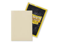 Accessori Cards - 60 card sleeves - buste protettive per cards: Matte ivory - formato jap 62 x 89
