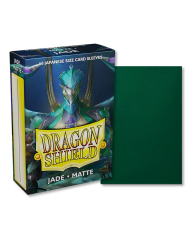 Accessori Cards - 60 card sleeves - buste protettive per cards: Matte jade - formato jap 62 x 89