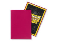 Accessori Cards - 60 card sleeves - buste protettive per cards: Matte magenta - formato jap 62 x 89