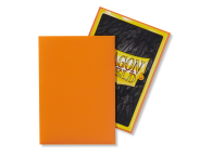 Accessori Cards - 60 card sleeves - buste protettive per cards: Matte orange - formato jap 62 x 89