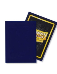 Accessori Cards - 60 card sleeves - buste protettive per cards: Night blue - formato jap 62 x 89