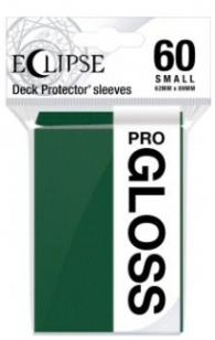 Accessori Cards - 60 card sleeves premium - buste protettive: Eclipse gloss green - formato jap 62 x 89