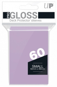 Accessori Cards - 60 card sleeves premium - buste protettive: Eclipse gloss liac - formato jap 62 x 89