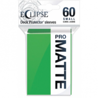 Accessori Cards - 60 card sleeves premium - buste protettive: Eclipse matte lime green - formato jap 62 x 89