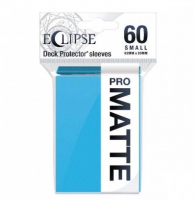 Accessori Cards - 60 card sleeves premium - buste protettive: Eclipse matte sky blue - formato jap 62 x 89