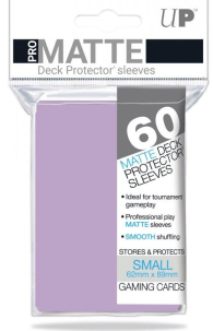 Accessori Cards - 60 card sleeves premium - buste protettive: Matte lilac - formato jap 62 x 89