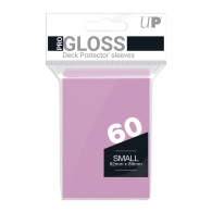 Accessori Cards - 60 card sleeves premium - buste protettive: Pink - formato jap 62 x 89