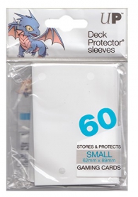 Accessori Cards - 60 card sleeves premium - buste protettive: White - formato jap 62 x 89