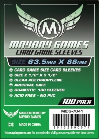 Accessori Cards - 100 card sleeves - board game: 63,5 x 88 mm - card game