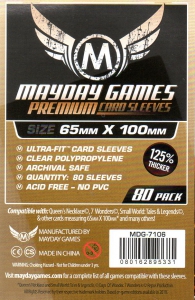 Accessori Cards - 80 card sleeves - board game: 65 x 100 mm - copper - premium