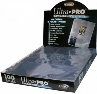 Accessori Cards - 100 fogli per raccoglitore ad anelli: 9 tasche - buchi universali - platinum series