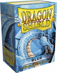 Accessori Cards - 100 card sleeves - buste protettive per cards: Blue - formato usa 66 x 91