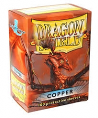 Accessori Cards - 100 card sleeves - buste protettive per cards: Copper - formato usa 66 x 91