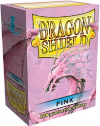 Accessori Cards - 100 card sleeves - buste protettive per cards: Pink - formato usa 66 x 91