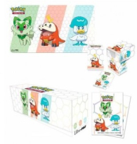Accessori Cards - Pokemon - paldea region bundle: Deck box + playmat + sleeves