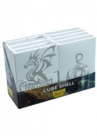 Accessori Cards - Porta carte: Cube shell - white