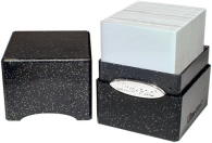 Accessori Cards - Porta mazzo: Satin cube 100+ glitter black