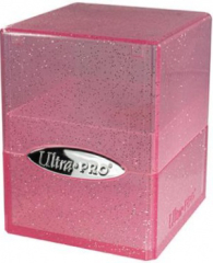 Accessori Cards - Porta mazzo: Satin cube 100+ glitter pink