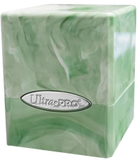 Accessori Cards - Porta mazzo: Satin cube 100+ lime green/white