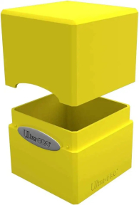 Accessori Cards - Porta mazzo: Satin cube 100+ yellow
