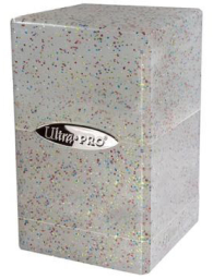 Accessori Cards - Porta mazzo: Satin tower 100+ glitter clear