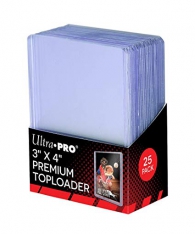 Accessori Cards - Toploader - standard size: 25 pack - premium toploader