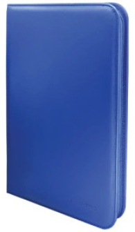 Accessori Cards - Raccoglitore grande - 12 tasche: Vivid zippered pro binder - blue
