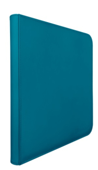 Accessori Cards - Raccoglitore grande - 12 tasche: Vivid zippered pro binder - teal