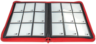 Accessori Cards - Raccoglitore grande - 9 tasche: Vivid zippered pro binder - red