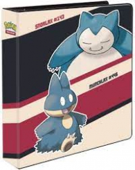 Accessori Cards - Raccoglitore grande ad anelli: Binder pokemon - snorlax e munchlax