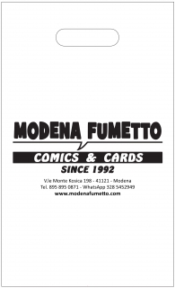 Accessori Fumetti - Modena fumetto: Shopper bianco medio