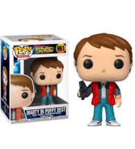 Actionfigure - Funko pop - back to the future: Marty in puffy vest