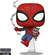 Actionfigure - Funko pop - marvel: Spider-man with dog - funko special edition