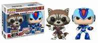 Actionfigure - Funko pop - marvel vs. capcom infinite: Rocket vs megaman x