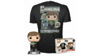 Actionfigure - Funko pop - star wars - the mandalorian: Luke with the child - funko pop + t-shirt - taglia xl