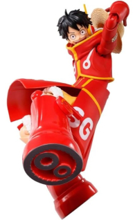 Actionfigure - One piece - monkey d. luffy: Figuarts zero