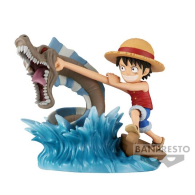Actionfigure - One piece - film gold wfc: Luffy