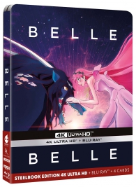Bluray - Blu-ray belle: Limited edition steelbook blu-ray 4k + blu-ray + cards