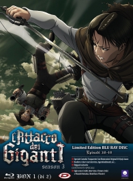 Bluray - Blu-ray l'attacco dei giganti n.3: Parte 1