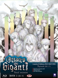 Bluray - Blu-ray l'attacco dei giganti n.4: Final season - parte 1